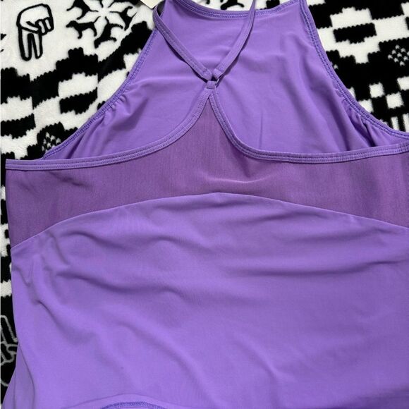 All in Motion Sprint Free High Neck Athletic‎ Tank in Violet - Picture 3 of 3